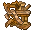 wooden trash