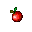 red apple
